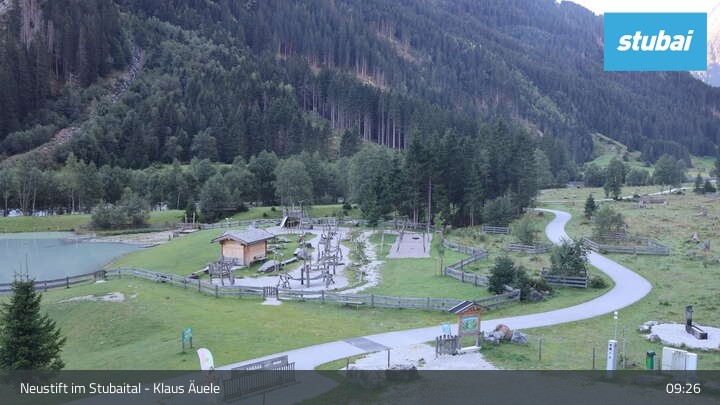 Archiv Foto Webcam Neustift im Stubaital: Kid's Park Klaus Äuele