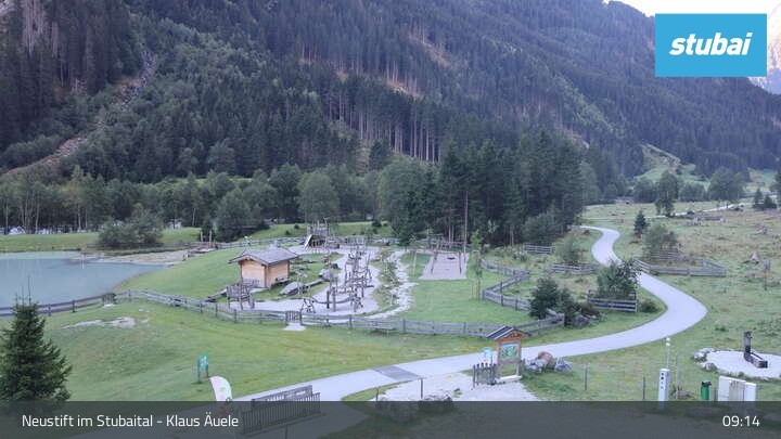 Archiv Foto Webcam Neustift im Stubaital: Kid's Park Klaus Äuele