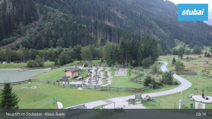 Archiv Foto Webcam Neustift im Stubaital: Kid's Park Klaus Äuele