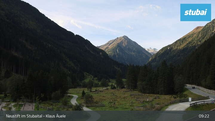 Archiv Foto Webcam Neustift im Stubaital: Kid's Park Klaus Äuele