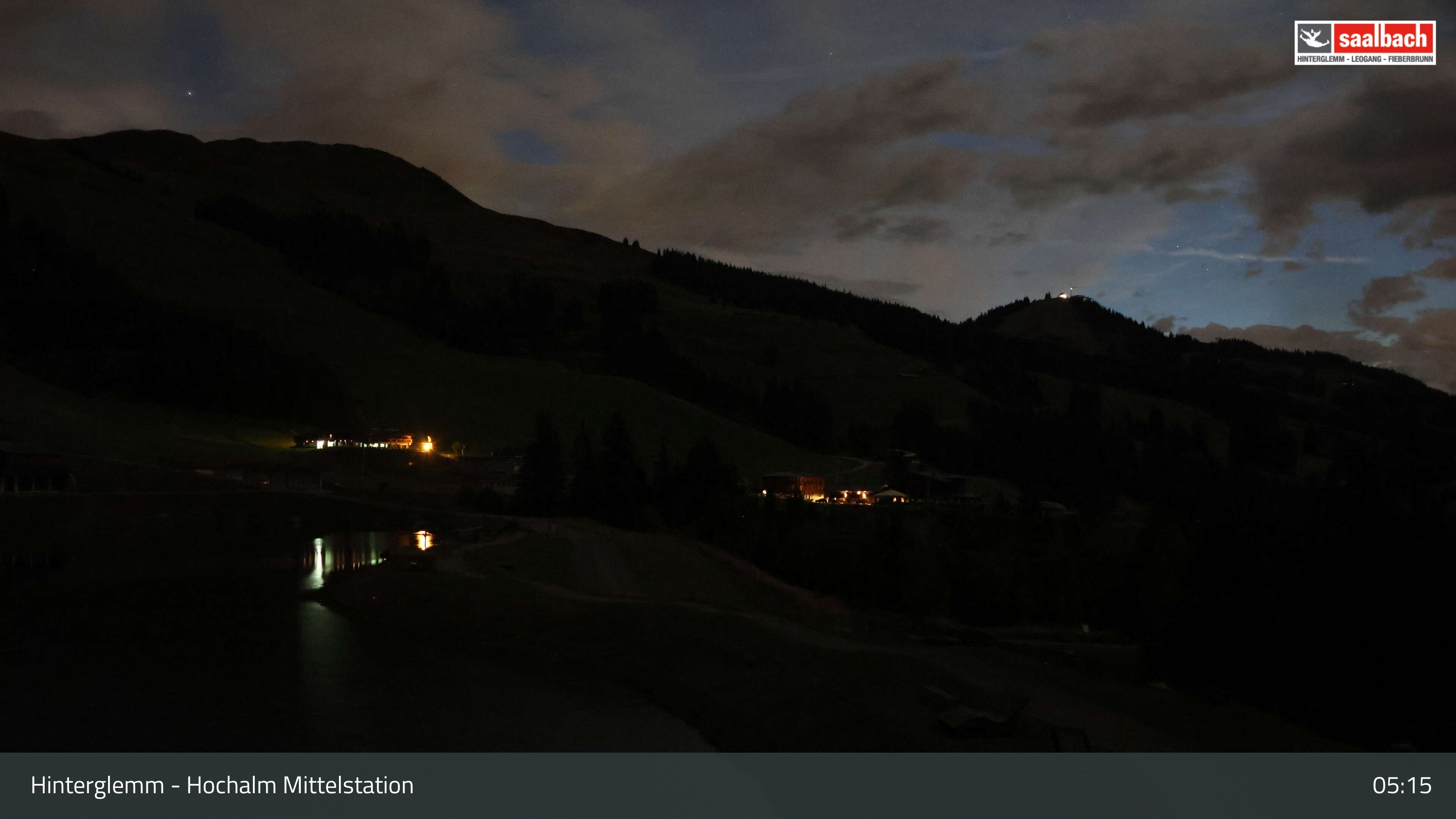 Archiv Foto Webcam Skicircus Saalbach – Speicher Hochalm und Liftanlagen