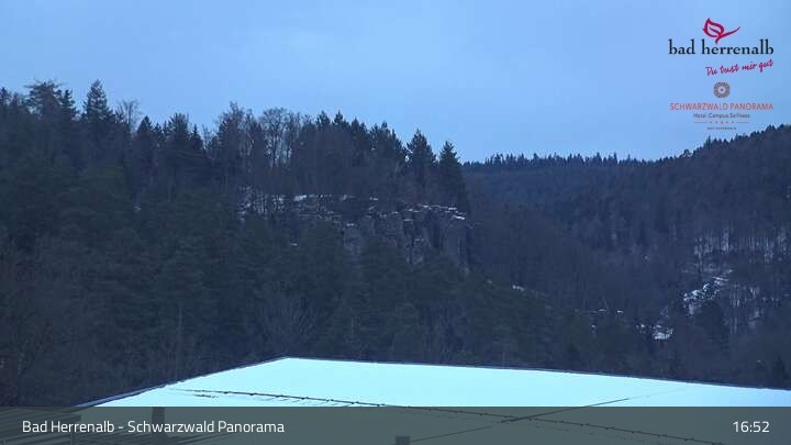 Archiv Foto Webcam Bad Herrenalb: Hotel Schwarzwald Panorama