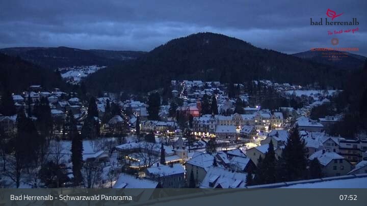 Archiv Foto Webcam Bad Herrenalb: Hotel Schwarzwald Panorama