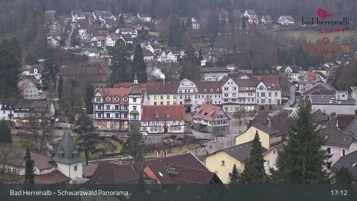 Archiv Foto Webcam Bad Herrenalb: Hotel Schwarzwald Panorama