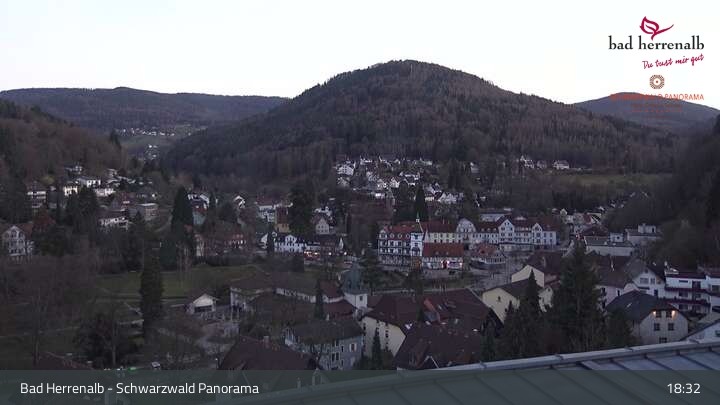Archiv Foto Webcam Bad Herrenalb: Hotel Schwarzwald Panorama