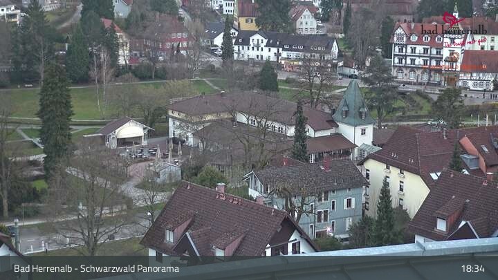 Archiv Foto Webcam Bad Herrenalb: Hotel Schwarzwald Panorama
