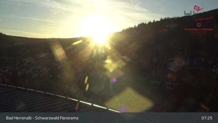 Archiv Foto Webcam Bad Herrenalb: Hotel Schwarzwald Panorama