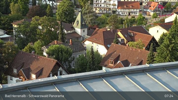 Archiv Foto Webcam Bad Herrenalb: Hotel Schwarzwald Panorama