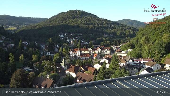 Archiv Foto Webcam Bad Herrenalb: Hotel Schwarzwald Panorama