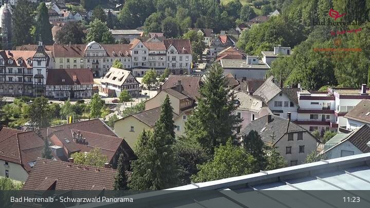 Archiv Foto Webcam Bad Herrenalb: Hotel Schwarzwald Panorama