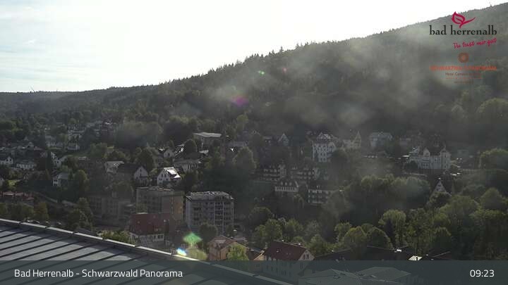 Archiv Foto Webcam Bad Herrenalb: Hotel Schwarzwald Panorama