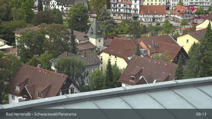 Archiv Foto Webcam Bad Herrenalb: Hotel Schwarzwald Panorama