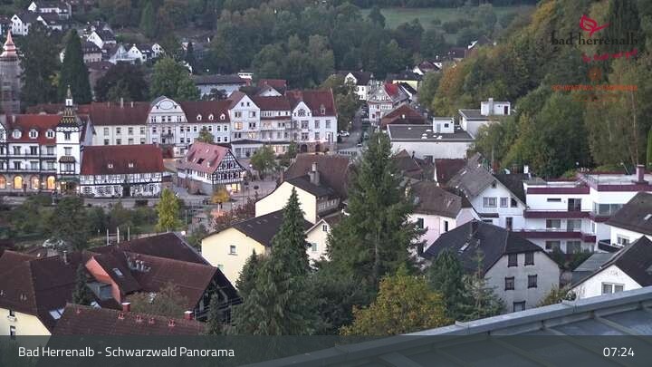 Archiv Foto Webcam Bad Herrenalb: Hotel Schwarzwald Panorama