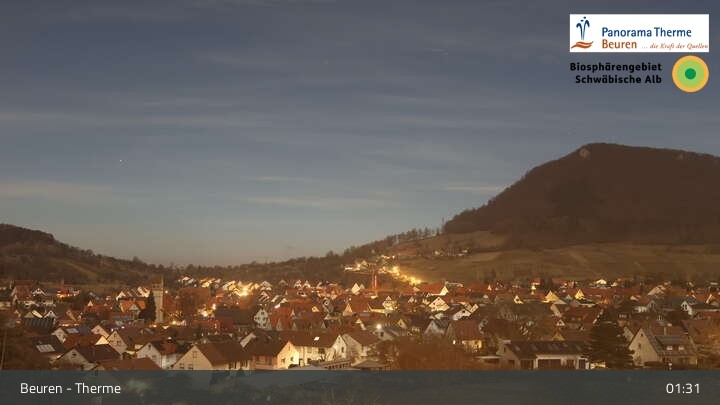 Archiv Foto Webcam Beuren: Panorama Therme