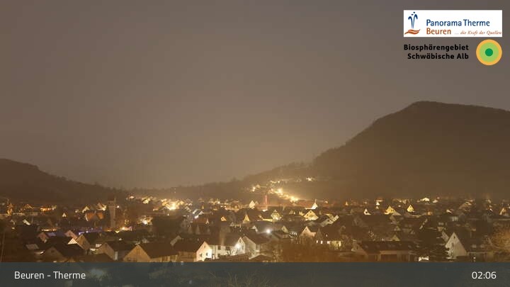Archiv Foto Webcam Beuren: Panorama Therme