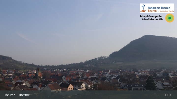 Archiv Foto Webcam Beuren: Panorama Therme