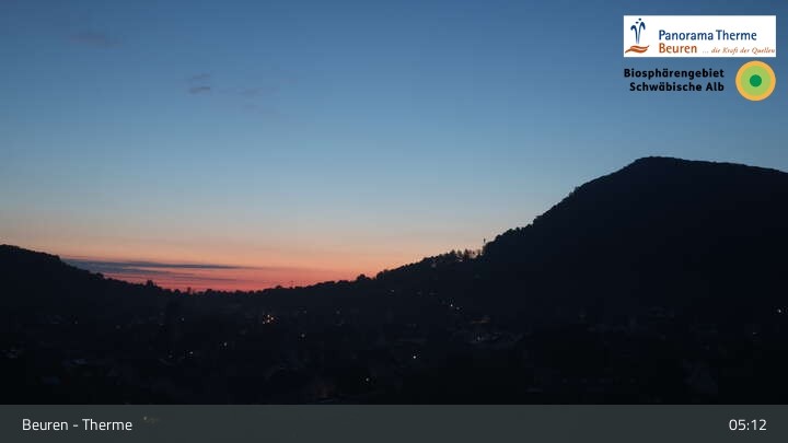 Archiv Foto Webcam Beuren: Panorama Therme