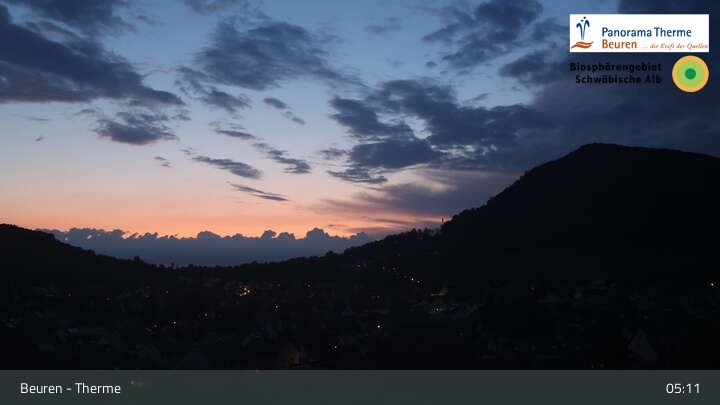 Archiv Foto Webcam Beuren: Panorama Therme