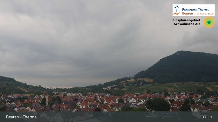 Archiv Foto Webcam Beuren: Panorama Therme