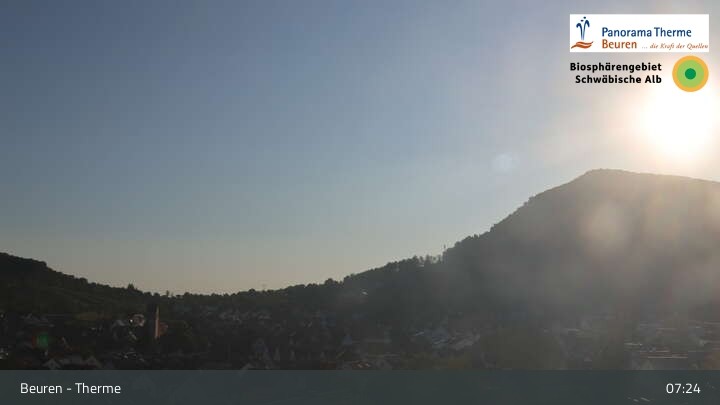 Archiv Foto Webcam Beuren: Panorama Therme