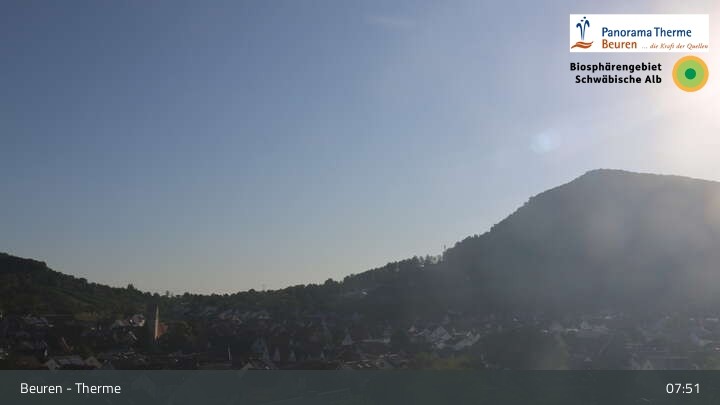 Archiv Foto Webcam Beuren: Panorama Therme
