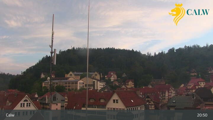 Archived image Bus Station Calw (Live Webcam)