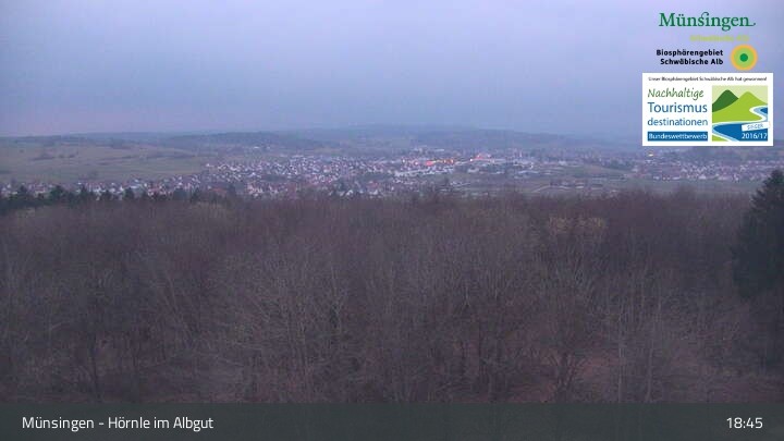 Archived image Webcam Hörnle im Albgut, Münsingen