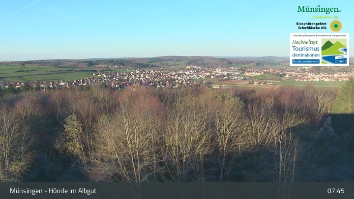 Archiv Foto Webcam Hörnle im Albgut (Münsingen)