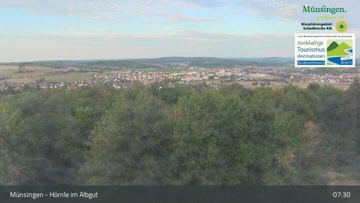 Archiv Foto Webcam Hörnle im Albgut (Münsingen)