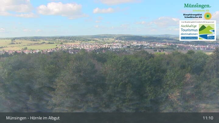 Archiv Foto Webcam Hörnle im Albgut (Münsingen)