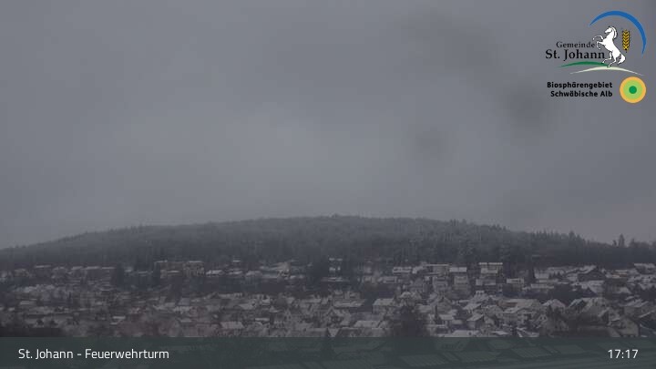 Archiv Foto Webcam Feuerwehrturm St. Johann / Würtingen