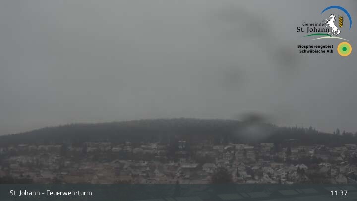 Archiv Foto Webcam Feuerwehrturm St. Johann / Würtingen