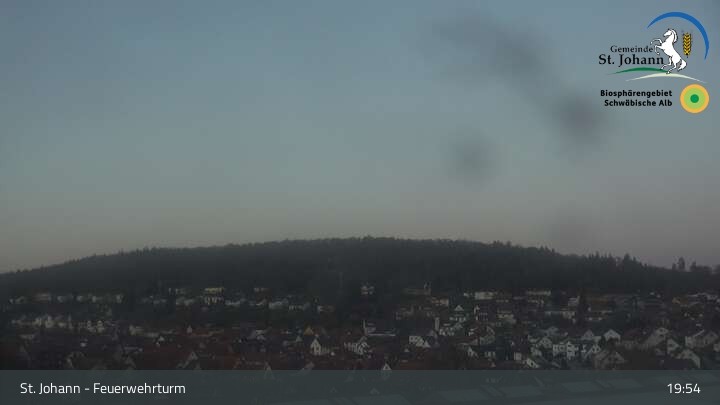 Archiv Foto Webcam Feuerwehrturm St. Johann / Würtingen