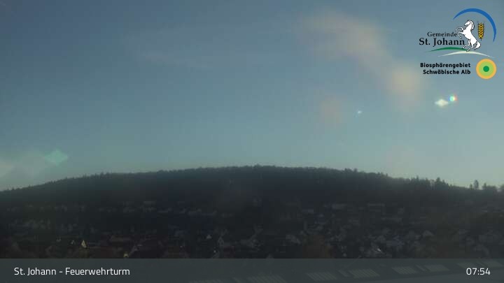 Archiv Foto Webcam Feuerwehrturm St. Johann / Würtingen