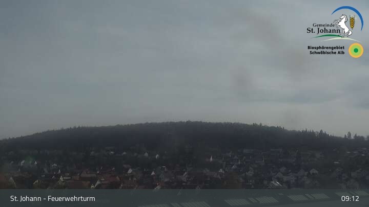 Archiv Foto Webcam Feuerwehrturm St. Johann / Würtingen
