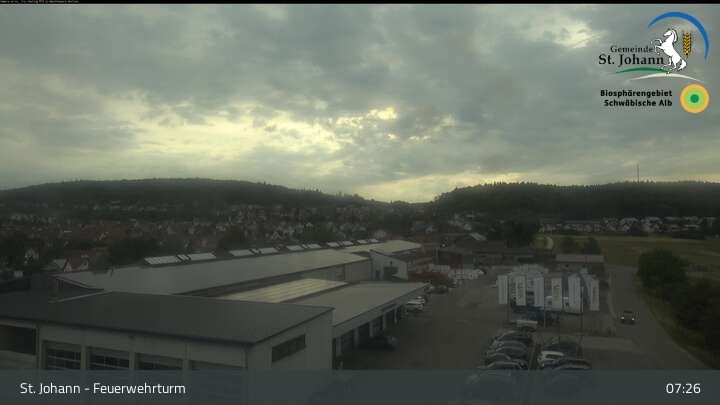 Archived image Webcam Fire Station St Johann / Würtingen