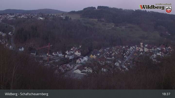 Archiv Foto Webcam Schafscheuernberg (Wildberg)