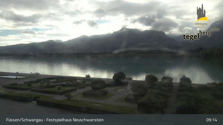 Archived image Webcam Füssen: Ludwigs Festspielhaus Theatre
