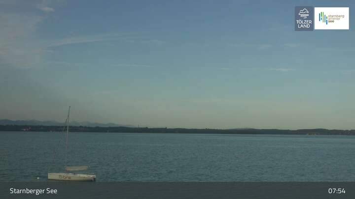 Archived image Webcam Lake Starnberg - Münsing