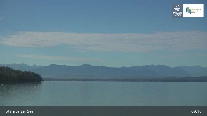Archiv Foto Webcam Starnberger See - Münsing