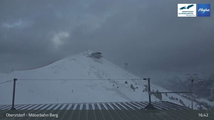 Archiv Foto Webcam Oberstdorf: Möserbahn Bergstation