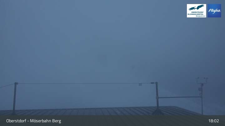 Archived image Webcam Oberstdorf: Möserbahn Top Station