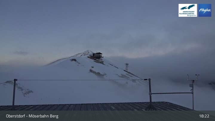 Archiv Foto Webcam Oberstdorf: Möserbahn Bergstation