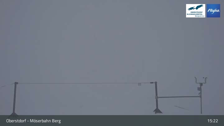 Archiv Foto Webcam Oberstdorf: Möserbahn Bergstation