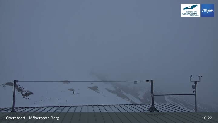 Archiv Foto Webcam Oberstdorf: Möserbahn Bergstation