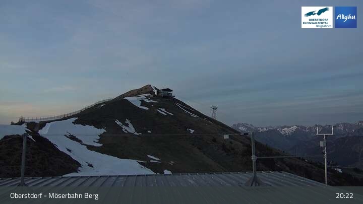 Archiv Foto Webcam Oberstdorf: Möserbahn Bergstation