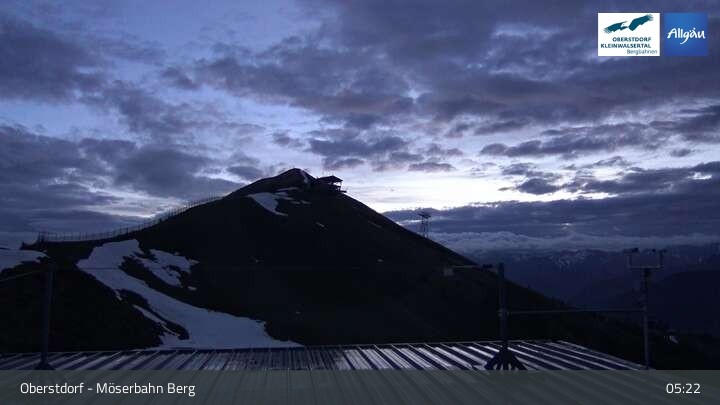 Archiv Foto Webcam Oberstdorf: Möserbahn Bergstation