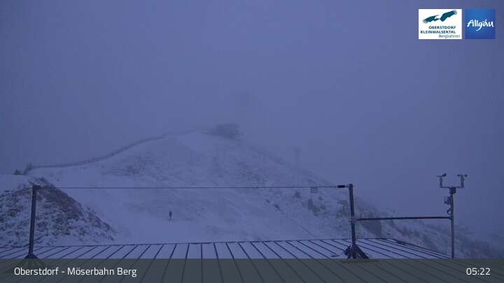 Archiv Foto Webcam Oberstdorf: Möserbahn Bergstation