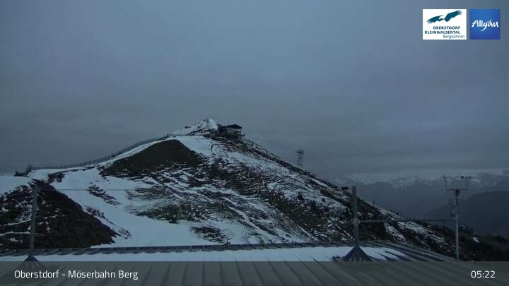 Archiv Foto Webcam Oberstdorf: Möserbahn Bergstation