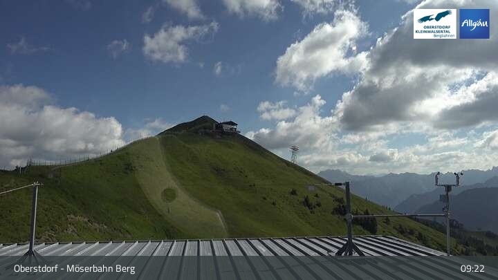 Archiv Foto Webcam Oberstdorf: Möserbahn Bergstation